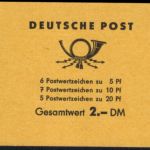DDR Markenheftchen 3b2 Fünfjahresplan 1961 tadellos postfrisch
