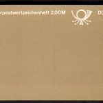 DDR Markenheftchen 9 w 1 Süßwasserfische 1988 tadellos postfrisch