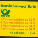 Berlin Markenheftchen 12 a oZ Burgen und Schlösser 1980 tadellos postfrisch