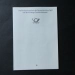 DDR Ersttagsblatt - Jahressammlung 1987 mit ESST handgestempelt Kat.-Wert 170,-