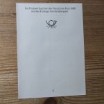 DDR Ersttagsblatt - Jahressammlung 1988 mit ESST handgestempelt Kat.-Wert 160,-