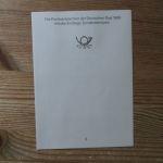 DDR Ersttagsblatt - Jahressammlung 1988 mit ESST handgestempelt Kat.-Wert 160,-