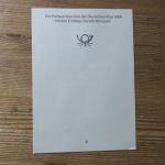 DDR Ersttagsblatt - Jahressammlung 1988 mit ESST handgestempelt Kat.-Wert 160,-