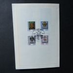 DDR Ersttagsblatt - Jahressammlung 1990 mit ESST handgestempelt Kat.-Wert 220,-