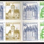 Bund Markenheftchen 22 I d oZ Burgen und Schlösser 1980 tadellos postfrisch