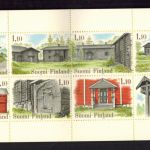 Finnland Markenheftchen 11 Architektur Bauernhäuser 1979 tadellos postfrisch