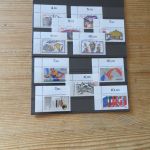 Bund 1397-1443 Jahrgang 1989 Bogenecke Eckrand oben links selten einheitlich