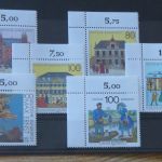 Bund 1488-1581 Jahrgang 1991 Bogenecke Eckrand oben links selten einheitlich