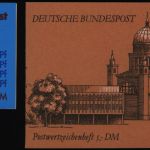 Bund Markenheftchen MH 26 a und b Sehenswürdigkeiten 1989 1991 postfrisch MNH