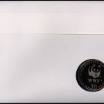 Numisbrief Rumänien Krauskopfpelikan Medaille 30 Jahre WWF Tiere