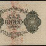 Geldschein Reichsbanknote 10.000 Mark 19.1. 1922 - I.