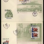 Portugal Azoren Block 1 bis 3 Europa CEPT 1980-1982 auf FDC Ersttag KatW 40,00