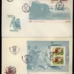 Portugal Madeira Block 1 bis 3 Europa CEPT 1980-1982 auf FDC Ersttag KatW 40,00