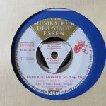 Musik Schallplatten Vinyl Album Stadt Essen geprägtes Wappen + 8 St. Telefunken