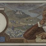 Geldschein Banknote Frankreich 100 Cent Francs 1939 II-III. EF-VF 94