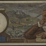 Geldschein Banknote Frankreich 100 Cent Francs 1940 III. VF 94