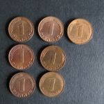 Münzsammlung Deutschland 1 Pfennig 1970-71 s-ss 7 Stück