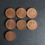 Münzsammlung Deutschland 1 Pfennig 1970-71 s-ss 7 Stück