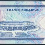 Geldscheine Banknote Kenya Kenia 20 Shillings P-25a vorzüglich XF 12.12.1988