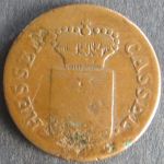 Münze Hessen-Kassel 1 Kreuzer 1783 schön