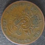 Münze Belgien Belgium 2 Centimes 1876 schön F