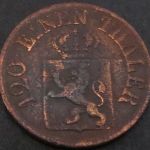Münze Hessen-Kassel 3 Heller 1863 sehr schön - vzgl VF-XF Arnold: 67