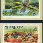 Guernsey 6 Künstlerkarten 100 Jahre La Societe Guernesiaise Ersttagsstempel