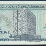 Geldschein Banknote Guatemala 1 Quetzal 1988 P-66 bankfrisch UNC