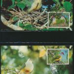 WWF Cook Island 1278-1281 Vögel Rarotonga-Fliegenschnäpper kpl. Kapitel besteh
