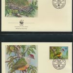 WWF Cook Island 1278-1281 Vögel Rarotonga-Fliegenschnäpper kpl. Kapitel besteh