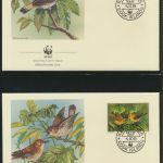 WWF Cook Island 1278-1281 Vögel Rarotonga-Fliegenschnäpper kpl. Kapitel besteh