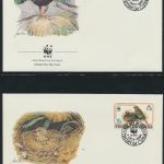 WWF Tristan da Cunha 513-516 Vögel Teichhuhn und Ammer kpl. Kapitel bestehend