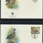 WWF Bahamas 672-675 Tiere Vögel Pfeifgans kpl. Kapitel bestehend