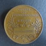 Münze Medaille Frankreich ca. 1890 Oeuvre de l'encourtagement a l'étude