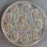 Medaille 1896 - 25jähr. Erinnerung an den Feldzug 1870/71 Kupfer s