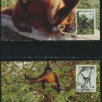 WWF Honduras 1084-1087 Der Geoffrey-Klammeraffe kpl. Kapitel bestehend
