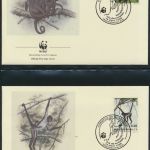 WWF Honduras 1084-1087 Der Geoffrey-Klammeraffe kpl. Kapitel bestehend