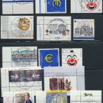Bund Bogenrand Eckrand Jahrgang 2002 zentraler Ersttags - Vollstempel