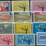 Gemeinschaftsausgabe CEPT 1962 postfrisch kompletter Satz Kat.-Wert 40,00