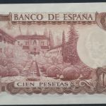 Geldschein Banknote Spanien Spain 100 Pesetas P152 UNC