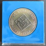 Medaille 1984 Verband der Kleingärtner VKSK DDR 25. Jahrestag vz