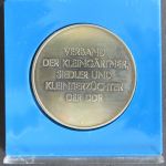 Medaille 1984 Verband der Kleingärtner VKSK DDR 25. Jahrestag vz