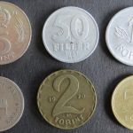 6 Münzen Ungarn 1894-1993 20 Filler - 5 Forint