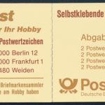 BRD Markenheftchen 27 postfrisch Sehenswürdigkeiten 1991Kat.-Wert 11,00