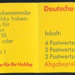 BRD Markenheftchen 22 d postfrisch Burgen und Schlösser 1980