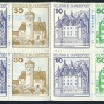 BRD Markenheftchen 22 d postfrisch Burgen und Schlösser 1980