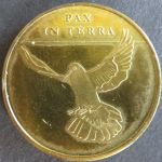 Medaille Deutschland ca. 1980 Weihnachtsmedaille Pax in terra 10g Bronze stgl