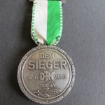 Medaille 2. Nahetal-Volkslauf Bad Kreuznach 1970 Kauzenburg DEM SIEGER