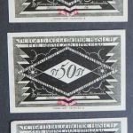 3 Notgeldscheine Stadt Hasloh 25Pf-75Pf 1920 Grabowski 584.1