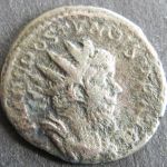 Römische Münze Postumus 260-269 Antoninian RS Pax mit Zweig s